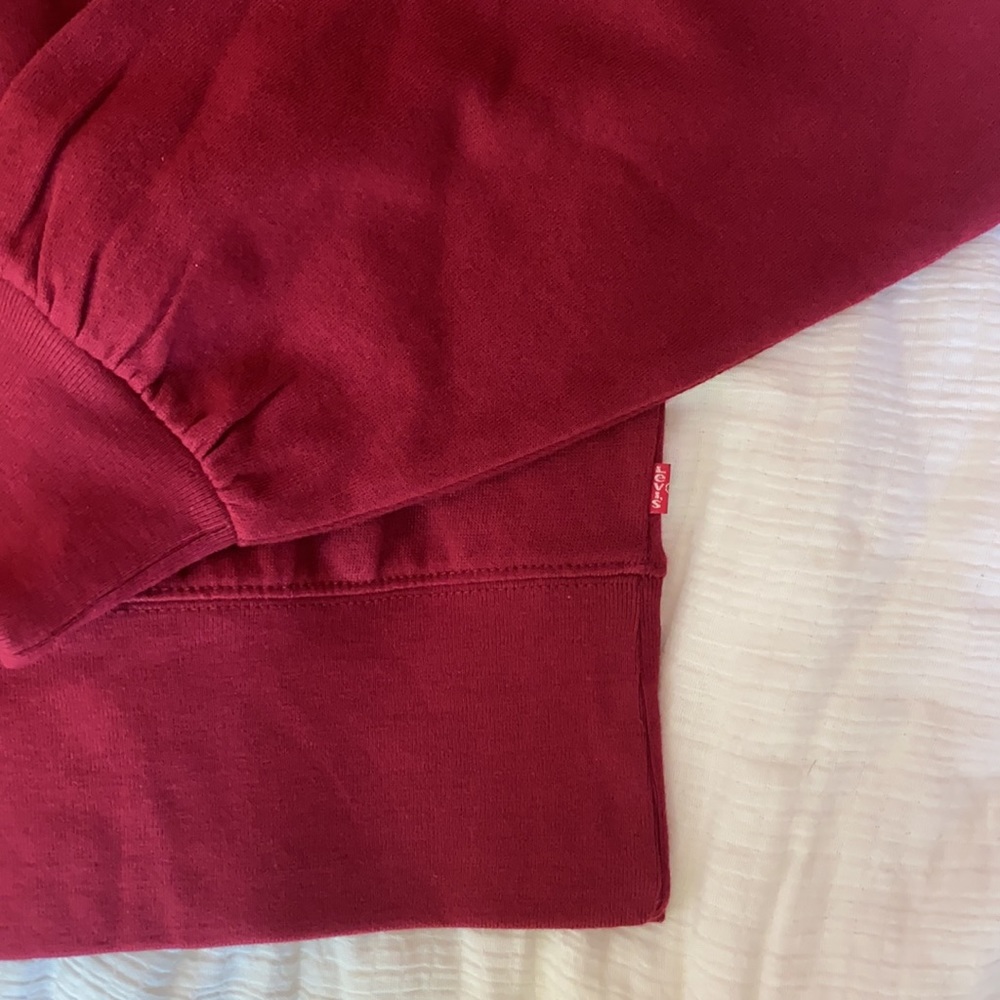New LEVI'S Coastal Cruise red Hoodie - Picture 6 of 8